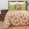 C&F Home Deanna Multi-Color Striped Flower Floral Design Full/Queen Size Cotton Duvet Cover All Season Fall Spring Summer Bed Bedroom Decor Decoration (Duvet Cover Only) Full/Queen Duvet Cover view 4
