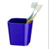 Wenko "Candy Toothbrush Tumbler, Blue view 3