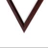 US Art 12x35 Inches Custom Cut Designer Cherry Real Poplar Wood .84 inch Moulding Picture Poster Frames view 3