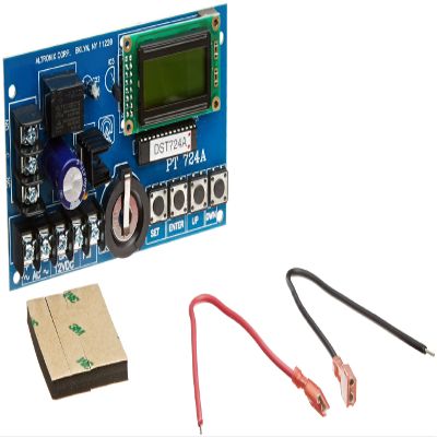 Altronix PT724A 365 Day 24 Hr Annual Event Timer Board, 12/24 V, 3" Length x 5-1/4" Width x 1" Height (Pack of 1)