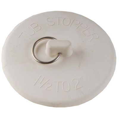 Fit All Rubber Stopper 1-1/2 x 2 Pack of 10
