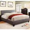 24/7 Shop at Home Kacey Platform Bed, Queen, Gray view 1