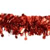 Red Tinsel with Star view 2