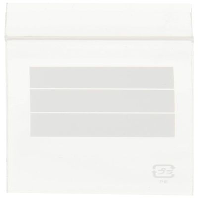 Kakukei KJ3121S Plastic Bags, Zippered, Memo Column, A9, 21 Sheets, Pack of 2