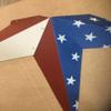 AMISH WARES 24 Inch Heavy Duty Metal Barn Star Painted Rustic Colonial Blue. view 2