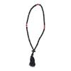 Iconsgr Handmade Christian Orthodox Greek Komboskoini, prayer Rope 100 knots with Red Bead view 1
