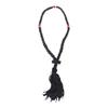 Iconsgr Handmade Christian Orthodox Greek Komboskoini, prayer Rope 100 knots with Red Bead view 2