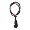 Iconsgr Handmade Christian Orthodox Greek Komboskoini, prayer Rope 100 knots with Red Bead view 3