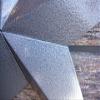 AMISH WARES 24 Inch Heavy Duty Metal Barn Star Painted Hammered Gray. view 2