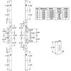 Prime-Line U 11026 Jamb Repair and Reinforcement Kit, 59-1/2 In. Installed, Steel Construction, White (1 Kit) view 2