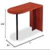 Alera VA277236MC Valencia Series D Top Desk, 71w X 35 1/2d X 29 5/8h, Medium Cherry view 3