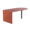 Alera VA277236MC Valencia Series D Top Desk, 71w X 35 1/2d X 29 5/8h, Medium Cherry view 4