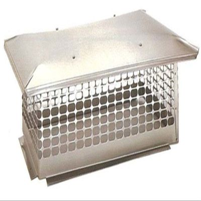 The Forever Cap CCSC1949 19 x 49-Inch Multi Flue Stainless Steel Crown Mount Chimney Cap, 1-Pack