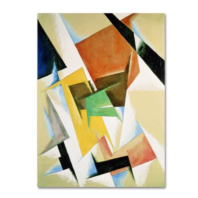 Trademark Fine Art Composition 1921 Artwork by Lyubov Popova, 18 by 24-Inch