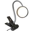 Newhouse Lighting NHCLP-LED-BLK Black Metal Flexible Clamp-Style LED Goose Neck Desk Lamp in 3000K Warm White Color Temperature with Power Adapter and 6 ft. Power Cord view 4