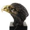 Kunst & Ambiente - Animal Figure - Eagle on Marble - Signed by Milo - Real Bronze Statue - Sculptures for Sale - Decorative Figurine view 4