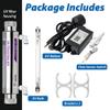 iSpring UVF11A UV Ultraviolet Light Water Filter with Smart Flow Control Switch 11W, 110V, 10-INCH view 2