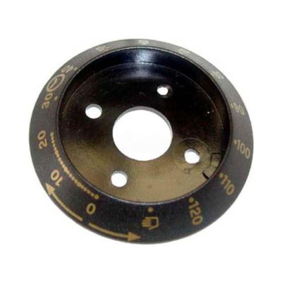 Cadco MN1050A0 Timer Dial Plate Black Bezel With Gold Scale 0-120 Min For Cadco Mn1050A0 221379