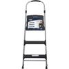 Cosco 11410PBL2 Signature Series Three Step Steel Step Stool with Plastic Steps view 2