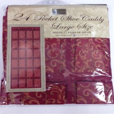 24 Pocket Shoe Caddy Large Size
