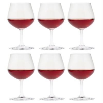 30K35HS Toyo Sasaki Glass Wine Glass, Reception, Wine, 15.5 fl oz (445 ml), 6 Pieces, Physical Mouth Strengthening Glass, Red and White Compatible, Break-Resistant, Made in Japan, Dishwasher Safe,