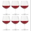 30K35HS Toyo Sasaki Glass Wine Glass, Reception, Wine, 15.5 fl oz (445 ml), 6 Pieces, Physical Mouth Strengthening Glass, Red and White Compatible, Break-Resistant, Made in Japan, Dishwasher Safe, view 1