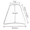 Upgradelights Bronze Silk 5 Inch Empire Clip On Chandelier Lamp Shades (Set of six shades) 2.5x5x4.25 view 4