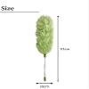 Nippon Clintec Fluffy Duster, Green, Diameter 9.8 inches (25 cm), Total Length 22.4 inches (57 cm), Static Electricity Removal, Office, Home, Dust Removal, Washable view 2