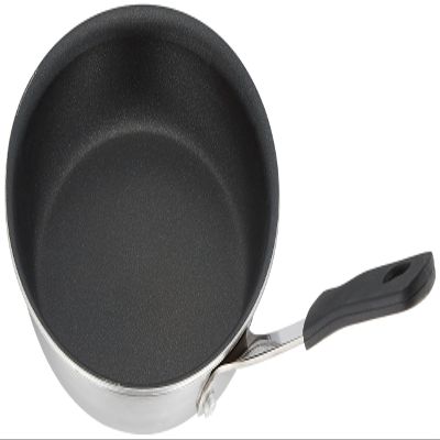 Endo Shoji TKG AOY4801 IH Select 2-Layer Clad Parent-Child Pot, Horizontal Pattern