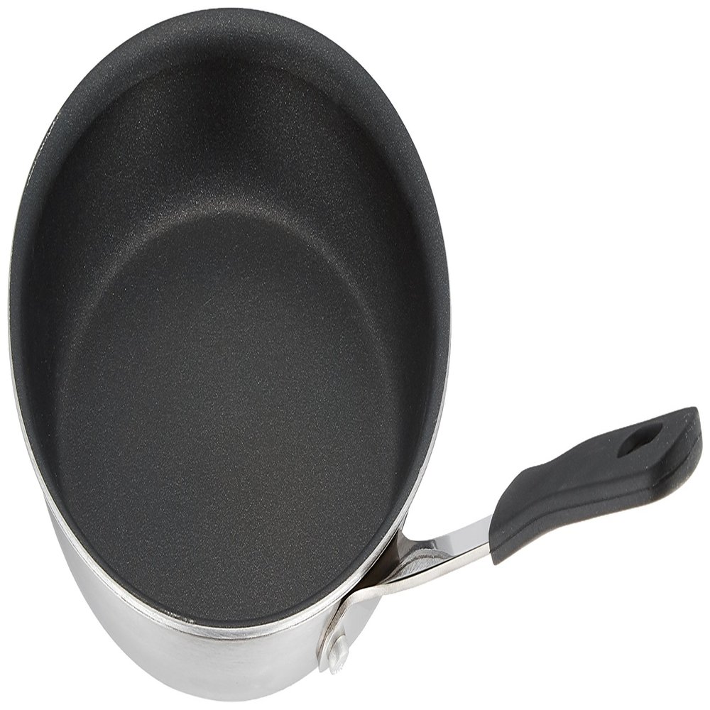 Endo Shoji TKG AOY4801 IH Select 2-Layer Clad Parent-Child Pot, Horizontal Pattern