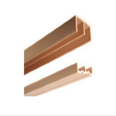 Knape Vogt Kv2419 48 48 in. X .75 in. Plastic Track - Tan