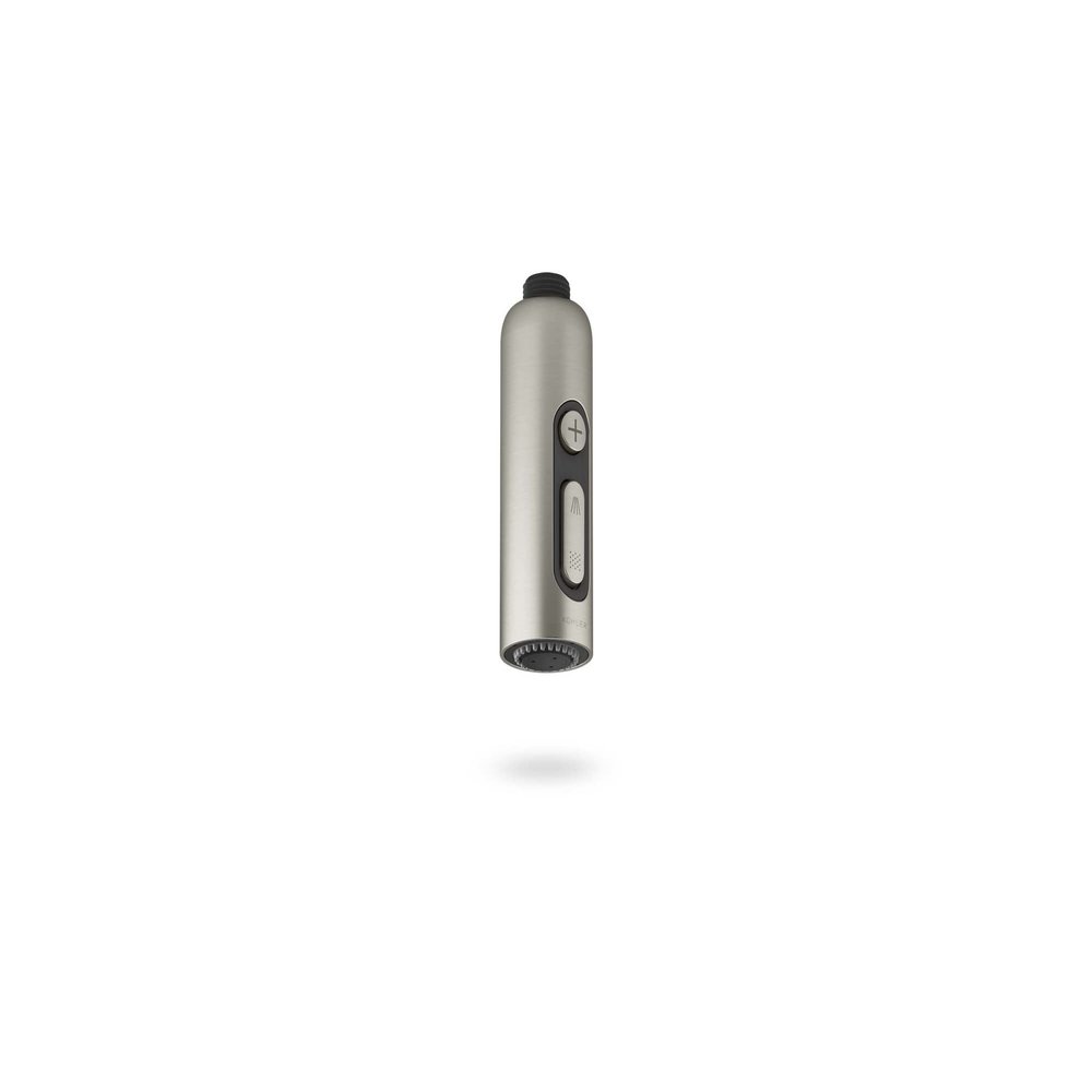 KOHLER 26288-BN Statement Two-Function HAND SHOWER Wand, Maximum Spray Performance with Mode Selector Buttons, Vibrant Brushed Nickel, 2.5 GPM