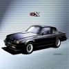 1987 BUICK GRAND NATIONAL GNX CAR ART PRINT POSTER - size 24 x 36 view 1