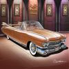 1959 Cadillac Eldorado Biarritz Persian Sand Metallic CAR Art Print Poster - Size 24 x 36 view 1