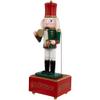 Nutcracker Factory Decorative Wooden Animated and Musical Christmas Nutcracker Cymbalist, 12" view 3