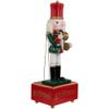 Nutcracker Factory Decorative Wooden Animated and Musical Christmas Nutcracker Cymbalist, 12" view 4