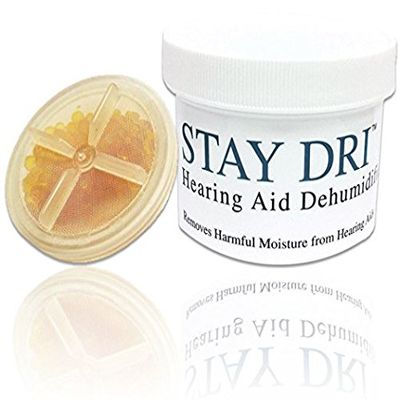 Microwave Rechargeable Stay Dri Hearing Aid Dehumidifier