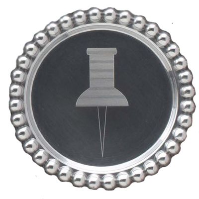 Mud Pie Metal Tack Tray