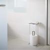 Yamazaki 7762 Toilet Paper Stand with Tray, Plate, White view 2