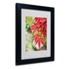 Trademark Fine Art Japanese Maple Matted Artwork by Philippe Sainte-Laudy with Black Frame, 11 by 14-Inch view 1