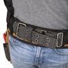 Dickies 4-Piece Carpenter's Rig, Padded Tool Belt Suspenders, Cooling Mesh, Leather Tool Belt, Steel Buckle, Grey/Tan, 3.8 lb. view 3