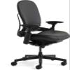 Steelcase Leap Office Chair - Ergonomic Work Chair with Wheels for Carpet Flooring - Work Chair Supports Unique Body Shape - with Natural Glide System & Liveback Technology - Black Leather view 1