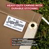 SugarHouse Outdoor Air Conditioner Cover - All-Weather, Waterproof Ultimate Canvas AC Protector, Made in The USA, 20-Year Warranty, Beige, 26 x 26 x 32 Inches view 4