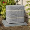 SugarHouse Outdoor Air Conditioner Cover - All-Weather, Waterproof Ultimate Canvas AC Protector, Made in The USA, 20-Year Warranty, Gray, 26 x 26 x 32 Inches view 1