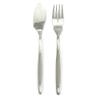 Mepra 101622005 Acqua 5 Pcs Flatware Set  Stainless Steel Tableware Set, Dishwasher Safe Cutlery view 1