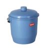 TATAY Bucket with Lid and Handle 17L | Compact and Functional Design | Ideal for Cleaning and Collecting Water | Indoor and Outdoor Use | BPA-Free Durable Plastic | 35x33x36 cm, Blue view 1