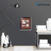 Art to Frames Double-Multimat-143-766/89-FRBW26079 Collage Photo Frame Double Mat with 1-4.5x5.5 and 2-2.5x2.5, 3.5x3.5 Openings and Satin Black Frame view 2