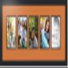 Art to Frames Double-Multimat-152-712/89-FRBW26079 33 by 11-Inch Picture Frame, 1.25-Inch Wide, Satin Black view 1