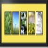 Art to Frames Double-Multimat-152-47R/89-FRBW26079 33 by 11-Inch Picture Frame, 1.25-Inch Wide, Satin Black view 1