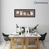Art to Frames Double-Multimat-152-748/89-FRBW26079 33 by 11-Inch Picture Frame, 1.25-Inch Wide, Satin Black view 2